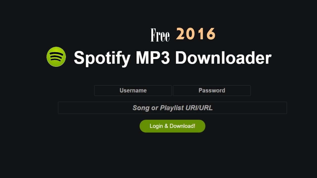 Download A Spotify Song To Mp3