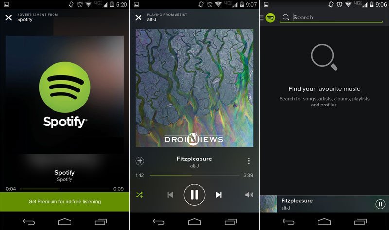 Spotify app keeps closing android app store
